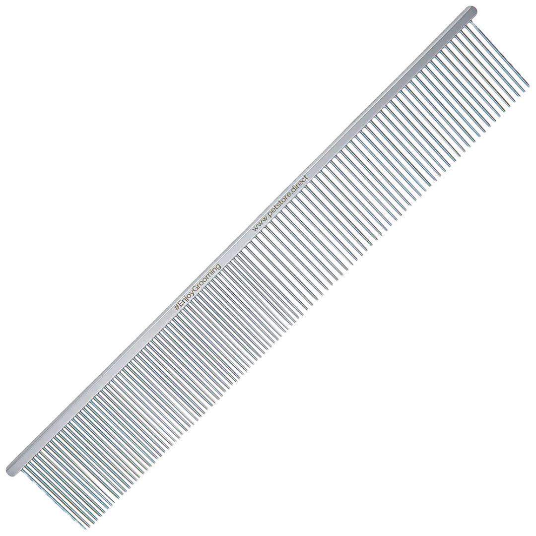 9" 50/50 Fine Fluffing Comb Limited Edition by PetStore.Direct