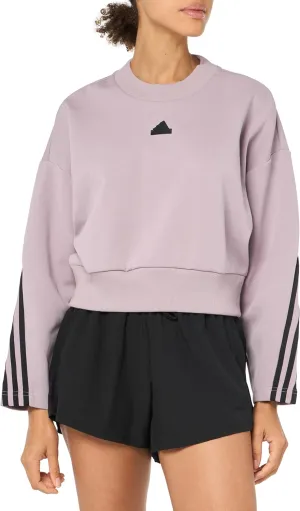 adidas Women's Future Icon Three Stripes Sweatshirt