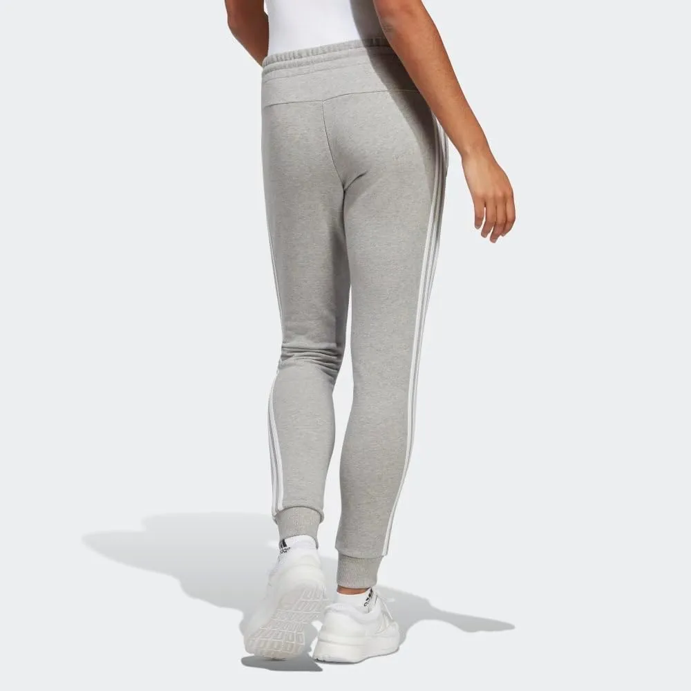 adidas Women's Plus Size Essentials 3-Stripes French Terry Cuffed Pants