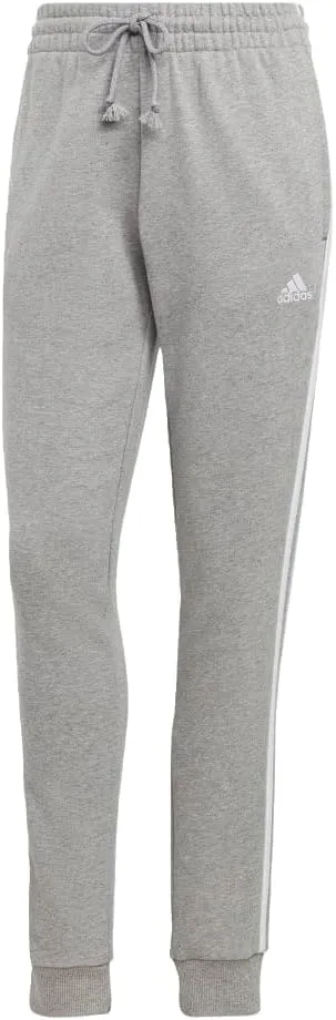 adidas Women's Plus Size Essentials 3-Stripes French Terry Cuffed Pants