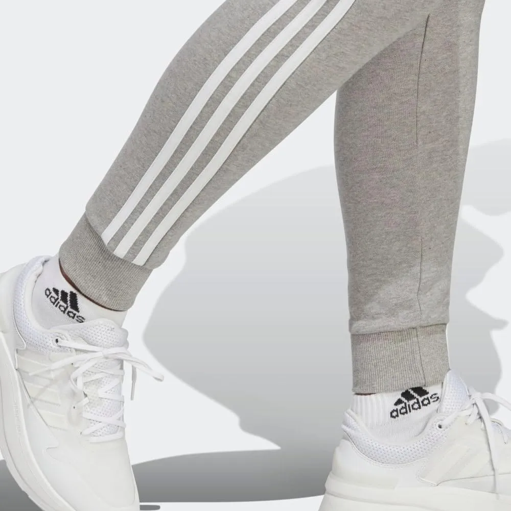 adidas Women's Plus Size Essentials 3-Stripes French Terry Cuffed Pants