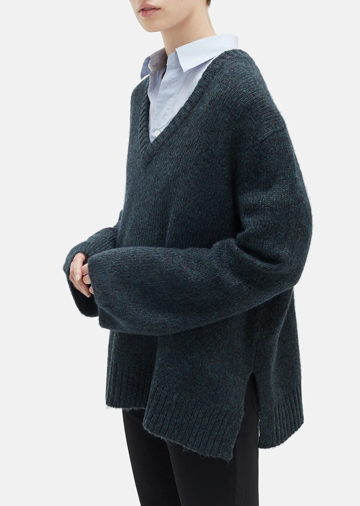 Ash Melange Sweater