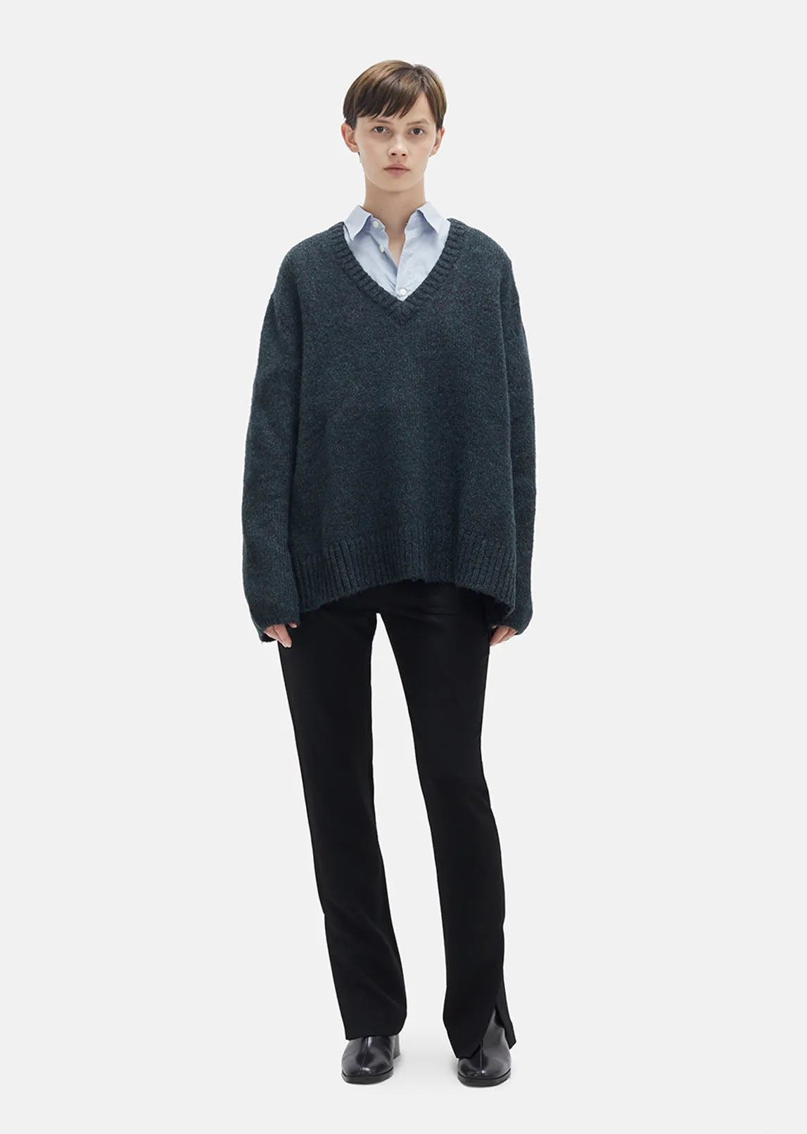 Ash Melange Sweater