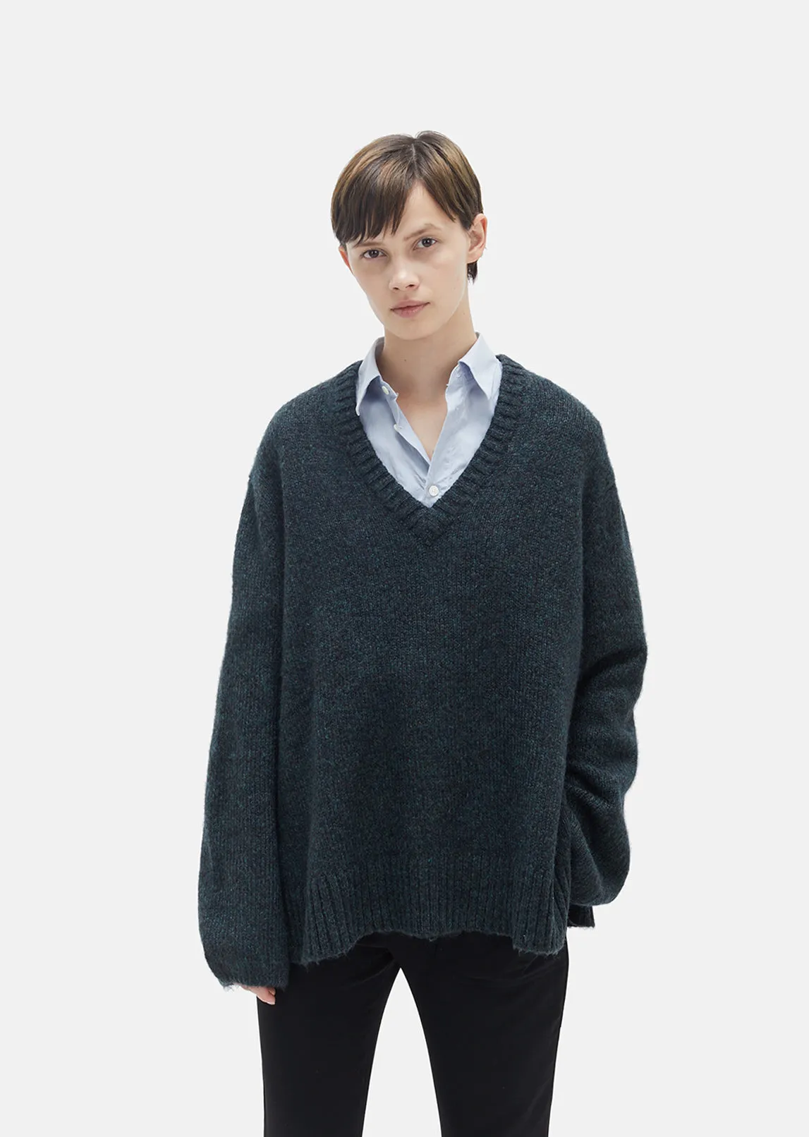 Ash Melange Sweater