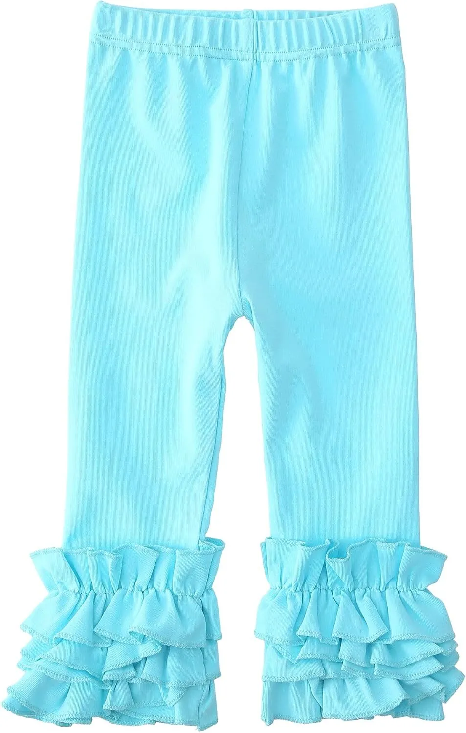 Ashken Baby Girls'Ruffle Pants Toddlers Little Girls Leggings 6 Months-8T