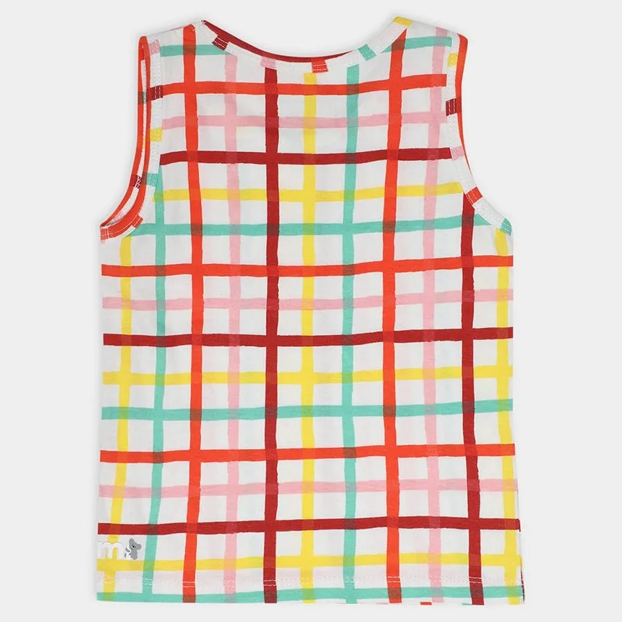 Baby Boy Vest with Striped Print- (Pack of 3)