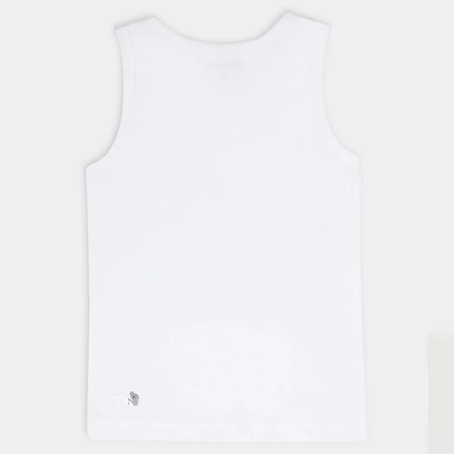 Baby Boy Vest with Striped Print- (Pack of 3)
