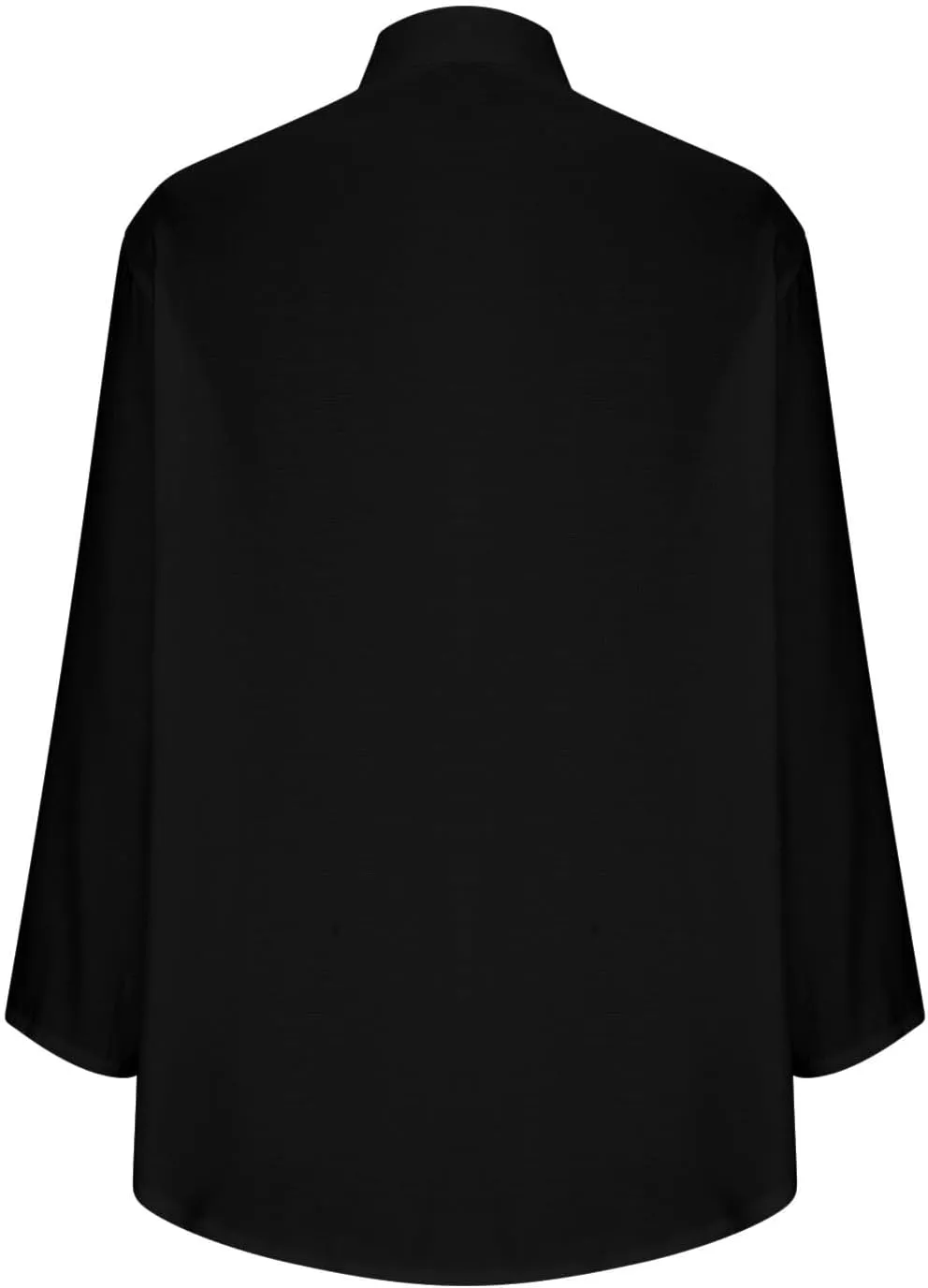 Binmer Womens Linen Button Down Shirt Summer 3/4 Sleeve Loose Blouse Oversized Casual V Neck Tunic Tops with Pockets