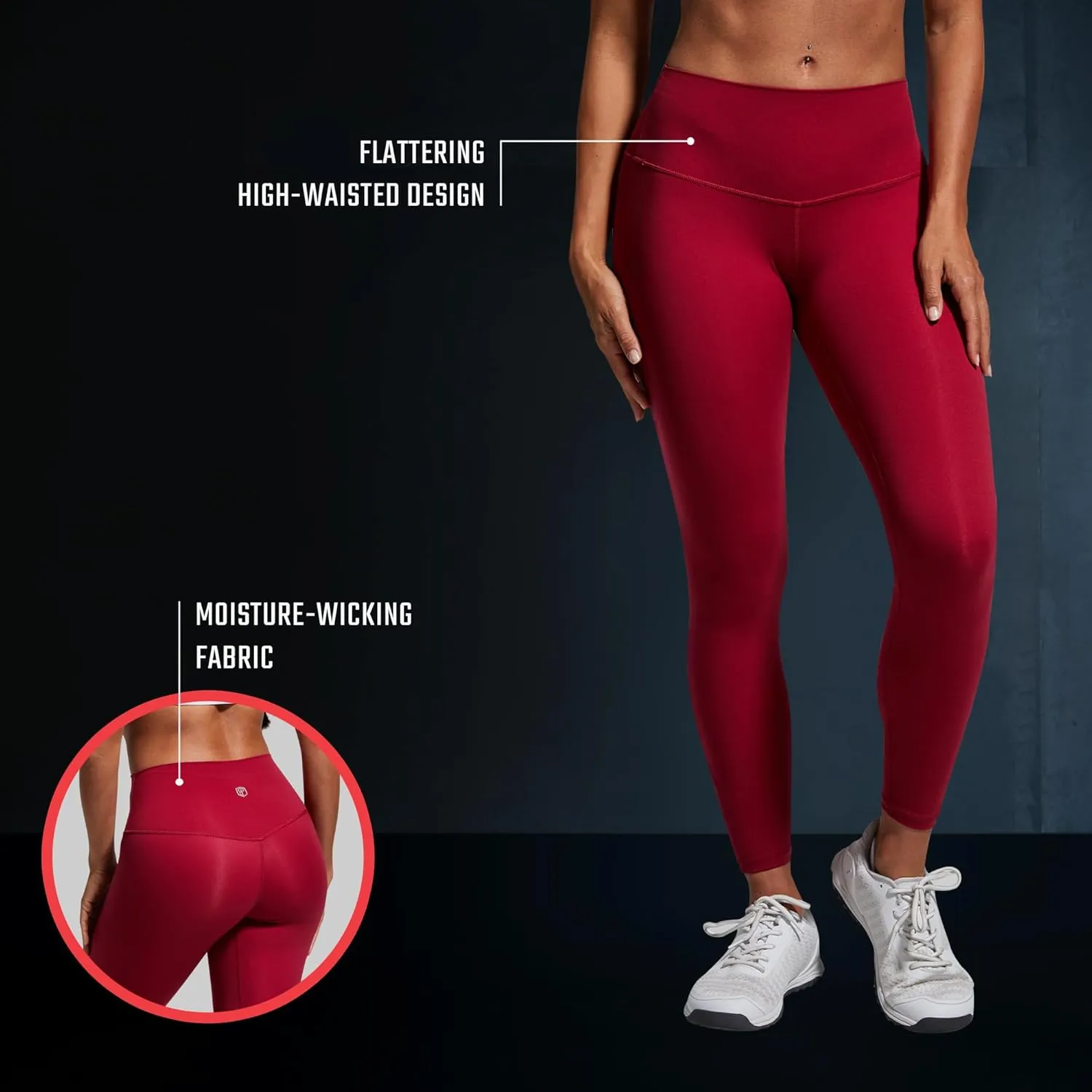 Born Primitive Inspire High-Waisted Workout Leggings for Women - Yoga Pants