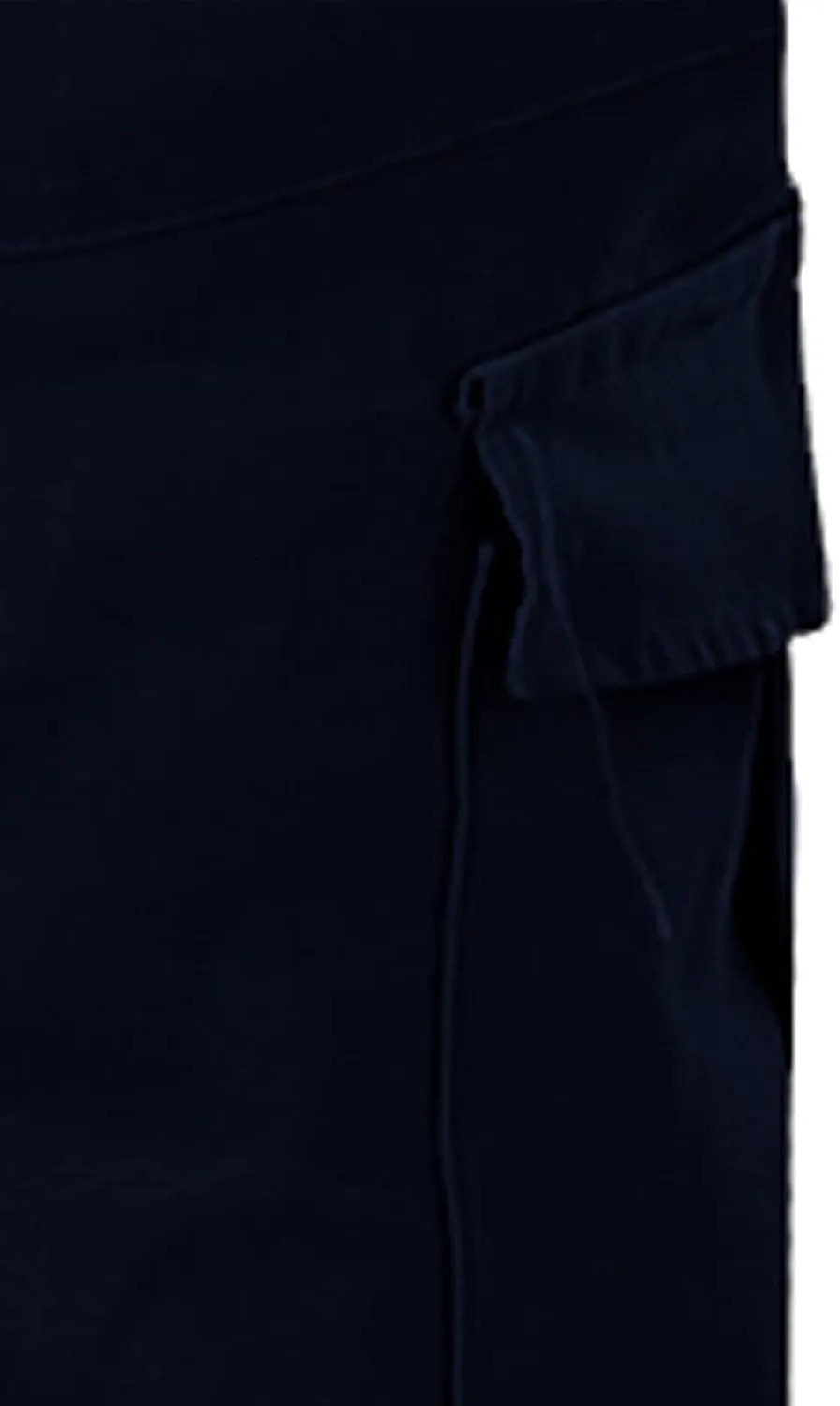 Cargo Trousers for Men Baggy Workout Jogger Pants Drawstring Straight Leg Trousers Straight-Fit Multi-Pocket Cargo