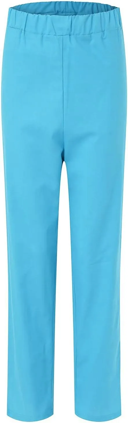 Cotton Linen Long Sets Women 2 Piece Outfits Long Sleeve High Low Tunic Tops Oversized and Wide Leg Pants Loungewear