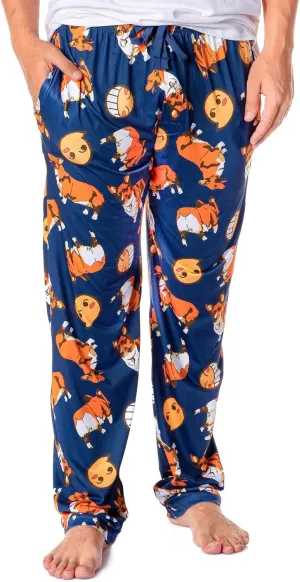 Cowboy Bebop Anime Men's Ein the Corgi Data Dog Adult Lounge Pajama Pants