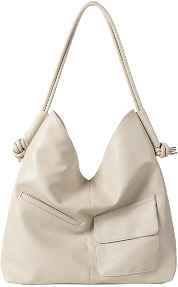 Crescent Shoulder Bag for Women Trendy Crossbody Purse Vegan Leather Handbag Adjustable Strap 2025