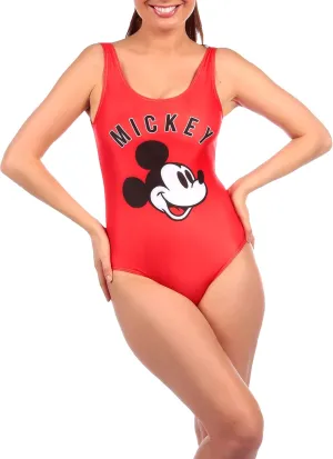 Disney Womens' Mickey Mouse Swimsuit