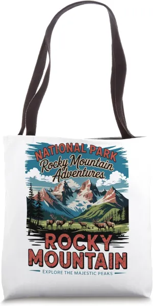 Explore the Rocky Mountain National Park Tote Bag