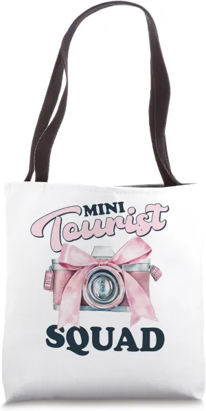 Family Vacation 2025 Mother Daughter Trip Mini Tourist Squad Tote Bag