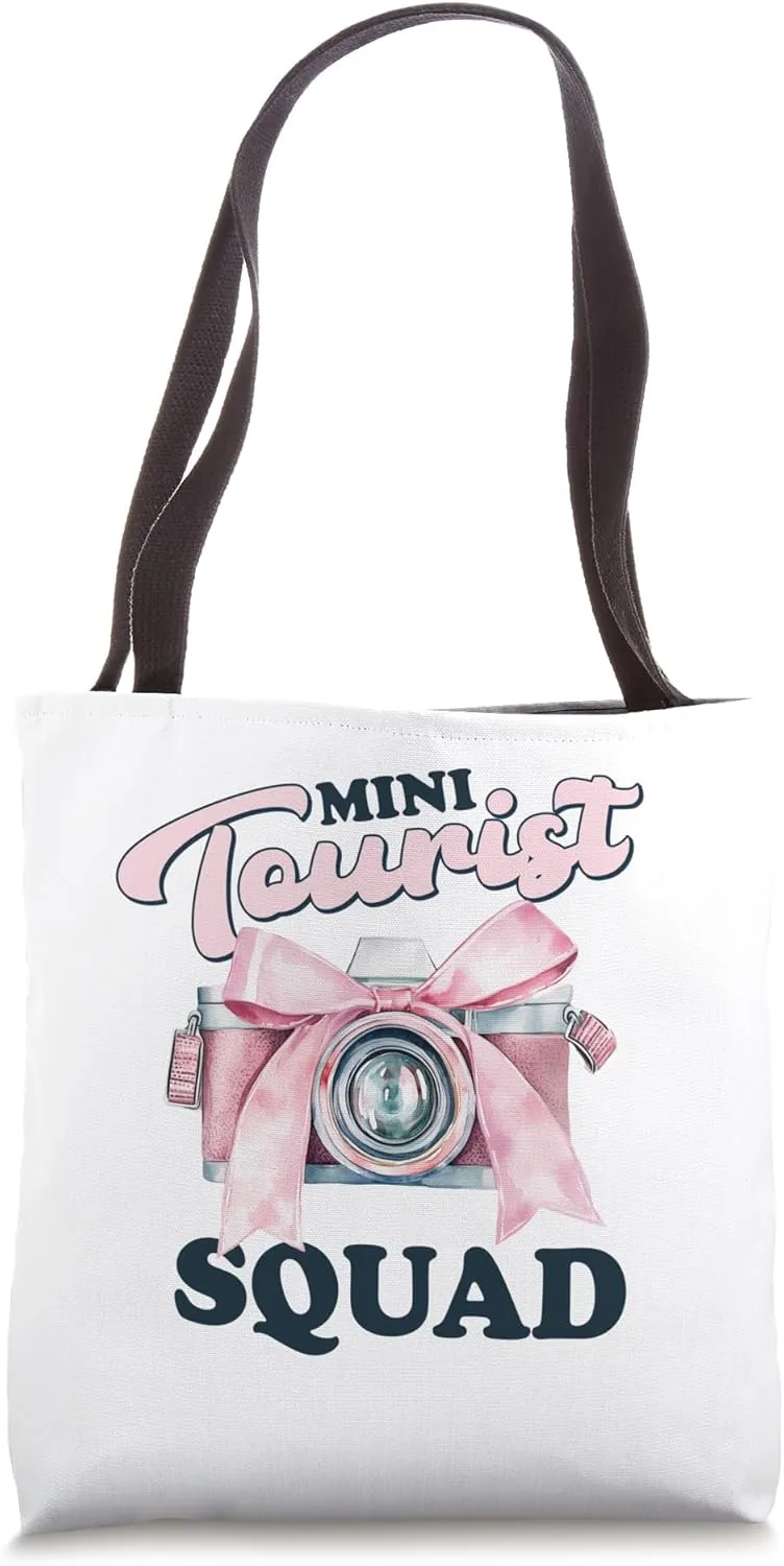 Family Vacation 2025 Mother Daughter Trip Mini Tourist Squad Tote Bag