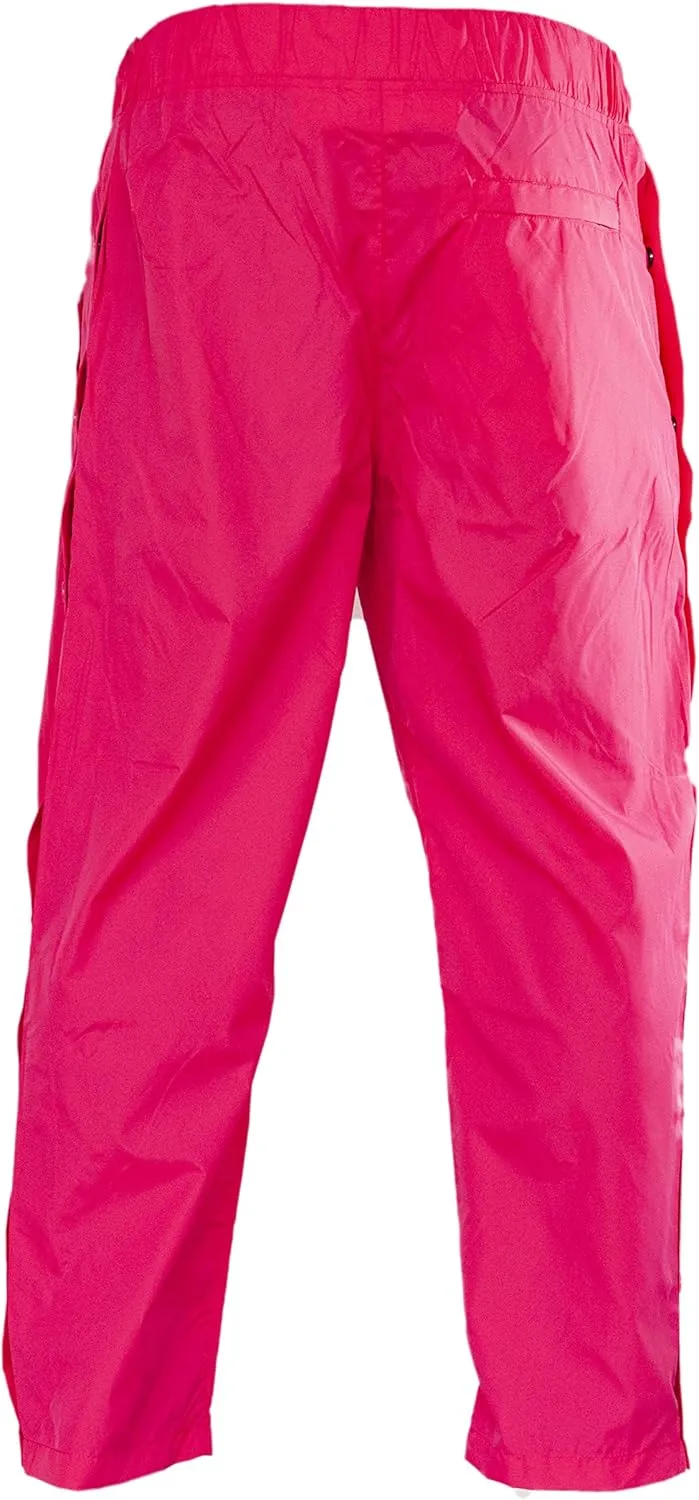 Funny Guy Mugs Tear Away Pull On Pants - Post-Surgery Snap Button Tearaway Elastic Waist Pants - Retro Windbreaker Pants