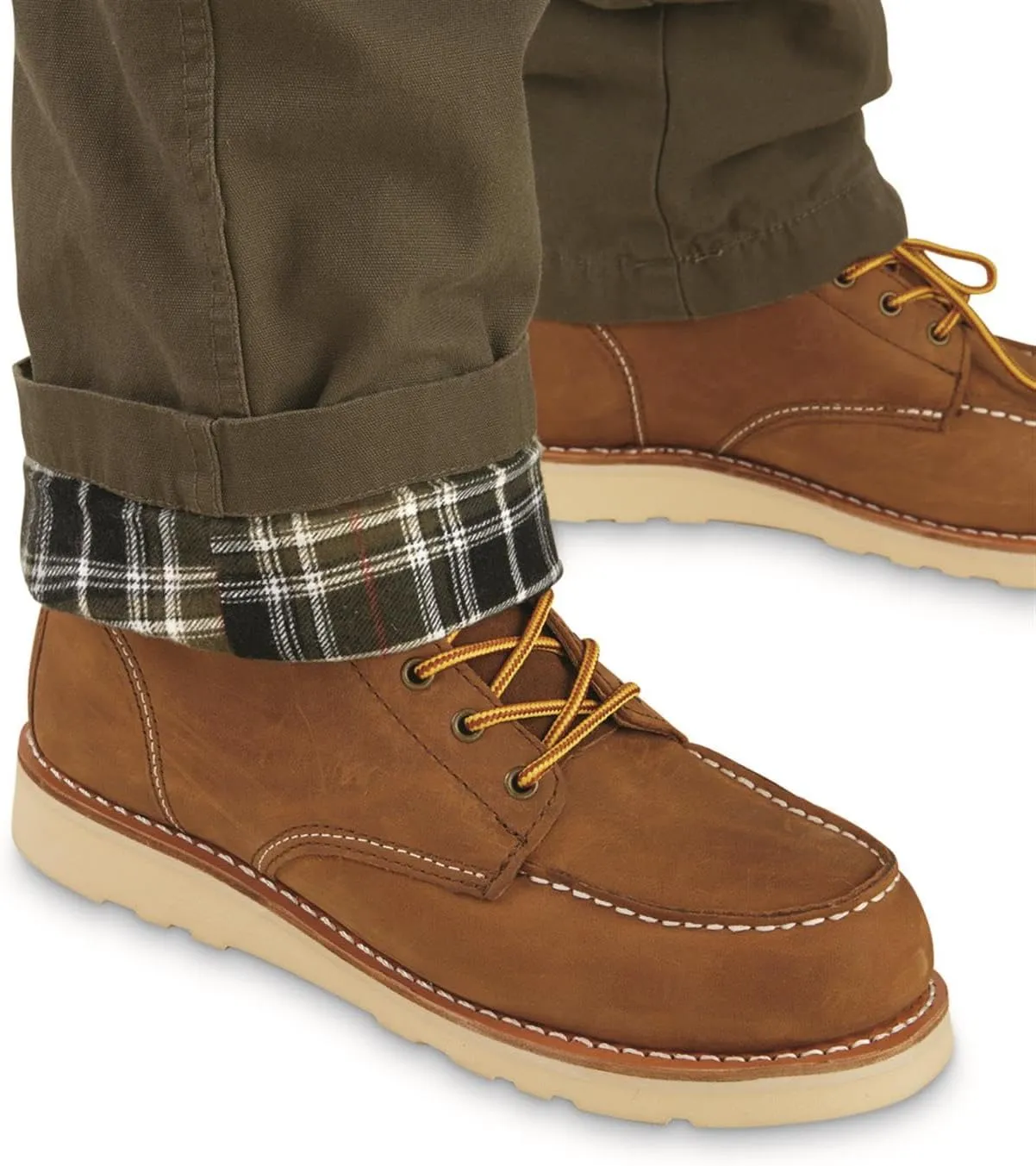Guide Gear Outdoor 2.0 Flannel-Lined Cotton Cargo Pants