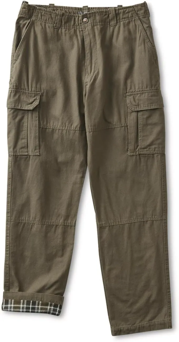 Guide Gear Outdoor 2.0 Flannel-Lined Cotton Cargo Pants