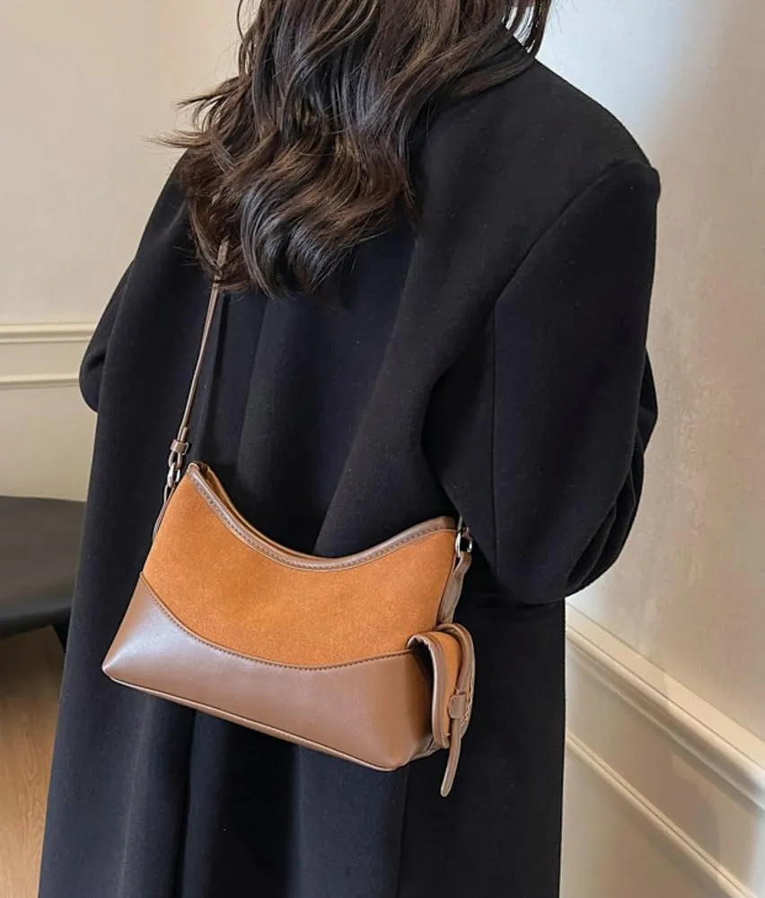 Handbag Leather Shoulder Crossbody Bags for Women Satchel Purse Small Tote Bag Dating Work Shopping 2024