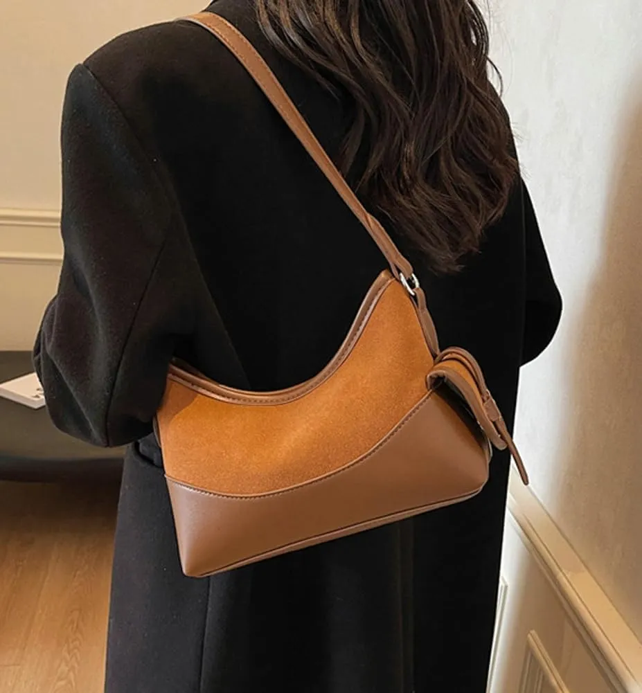 Handbag Leather Shoulder Crossbody Bags for Women Satchel Purse Small Tote Bag Dating Work Shopping 2024