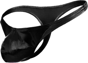 Men's Thong G-String Underwear Low Rise Stretch Sexy Mesh G-String Lingerie Men's Sexy Briefs