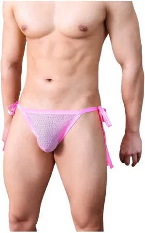Men's Thong Swimwear Sexy G-String Briefs Underwear Swimsuit Mens String Bikini Briefs Underwear High Cut Panties