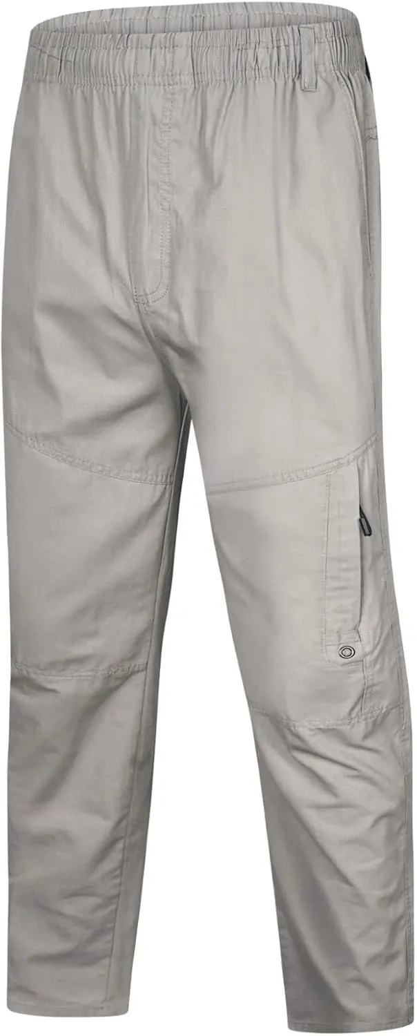 Mens Workout Cargo Sweatpants Thermal Cotton Pants Fashion Loose Handsome Pocket Jeans Pants Tooling Camouflage Pants