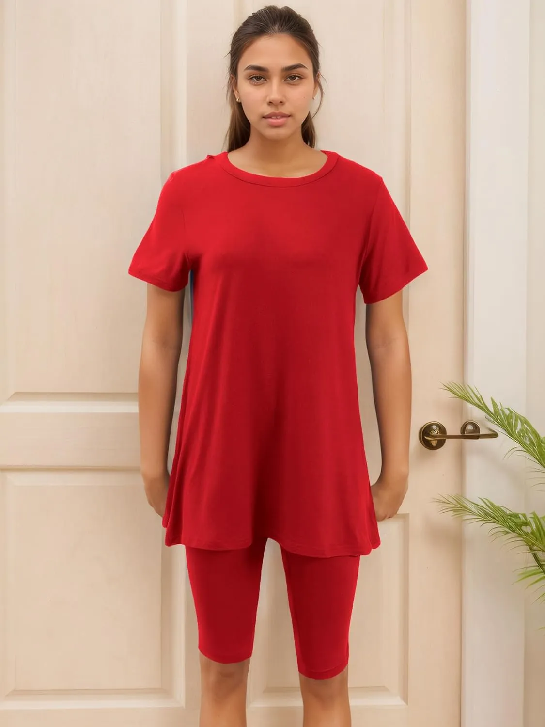 Mrskoala Women Two Piece Outfit Casual Sweatsuits Summer Sets