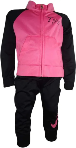 Nike Baby 2 Piece Top and Pants Set (24 Months, Black)