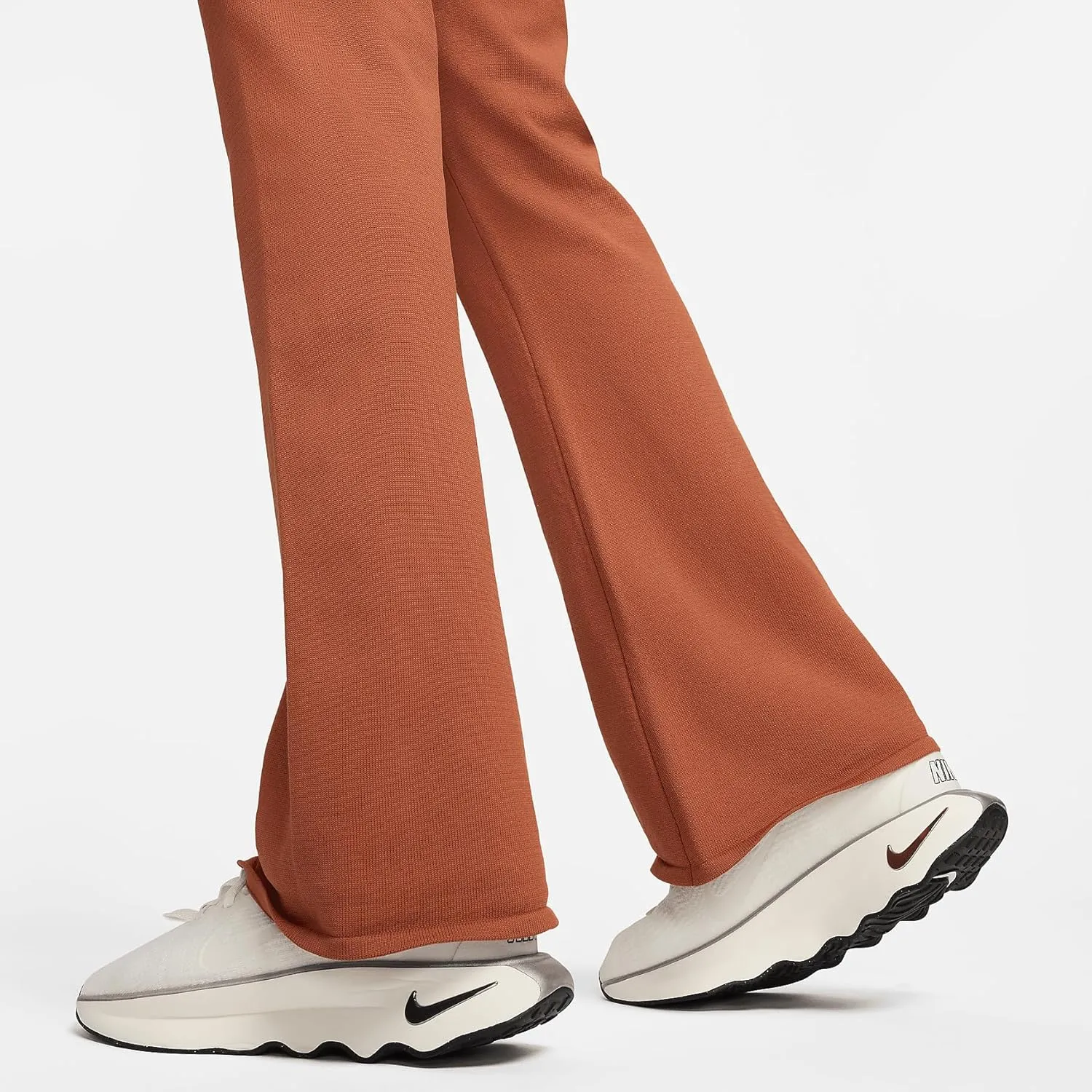 Nike Women's Sportswear Chill Knit Tight High-Waisted Sweater Flared Pants