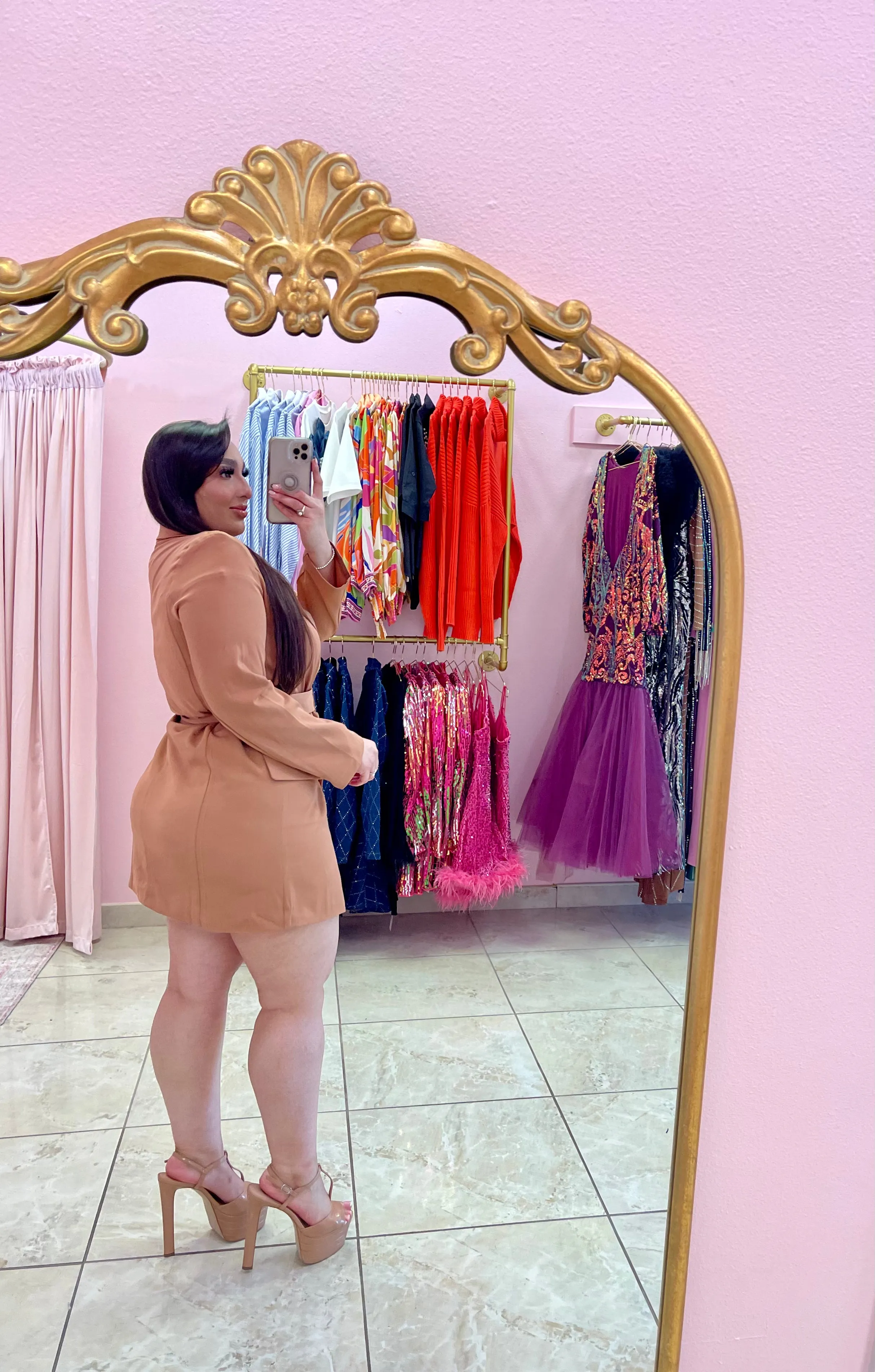 "Elva" Blazer Mini Dress