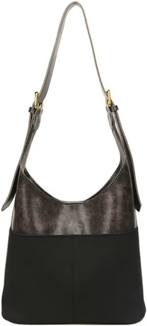 Retro Tote Bags for Women Suede Vegan Leather Slouchy Bag Handbag PU Purse Casual Bag Work Office Handbag 2024
