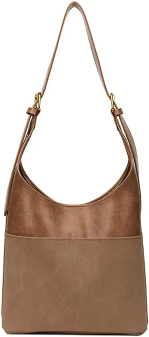 Retro Tote Bags for Women Suede Vegan Leather Slouchy Bag Handbag PU Purse Casual Bag Work Office Handbag 2024