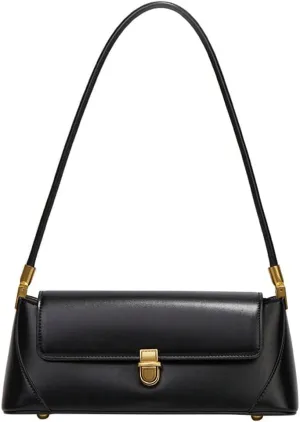 Shoulder Bag for Women Purse Handbag Foldover PU Leather Small Tote Bag Work Shopping Dating 2024