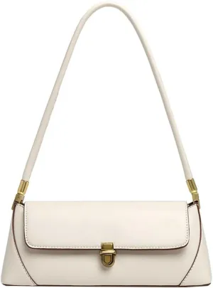 Shoulder Bag for Women Purse Handbag Foldover PU Leather Small Tote Bag Work Shopping Dating 2024