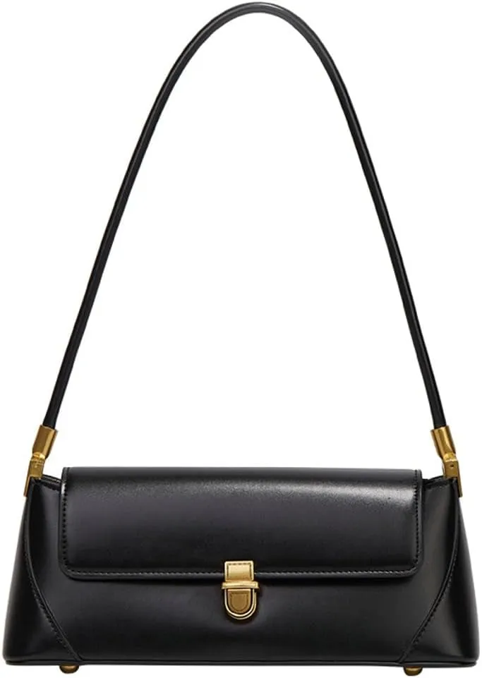 Shoulder Bag for Women Purse Handbag Foldover PU Leather Small Tote Bag Work Shopping Dating 2024