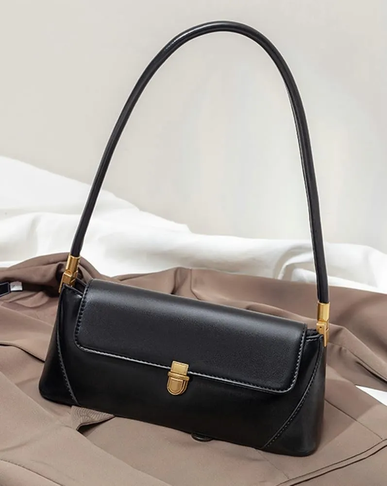 Shoulder Bag for Women Purse Handbag Foldover PU Leather Small Tote Bag Work Shopping Dating 2024