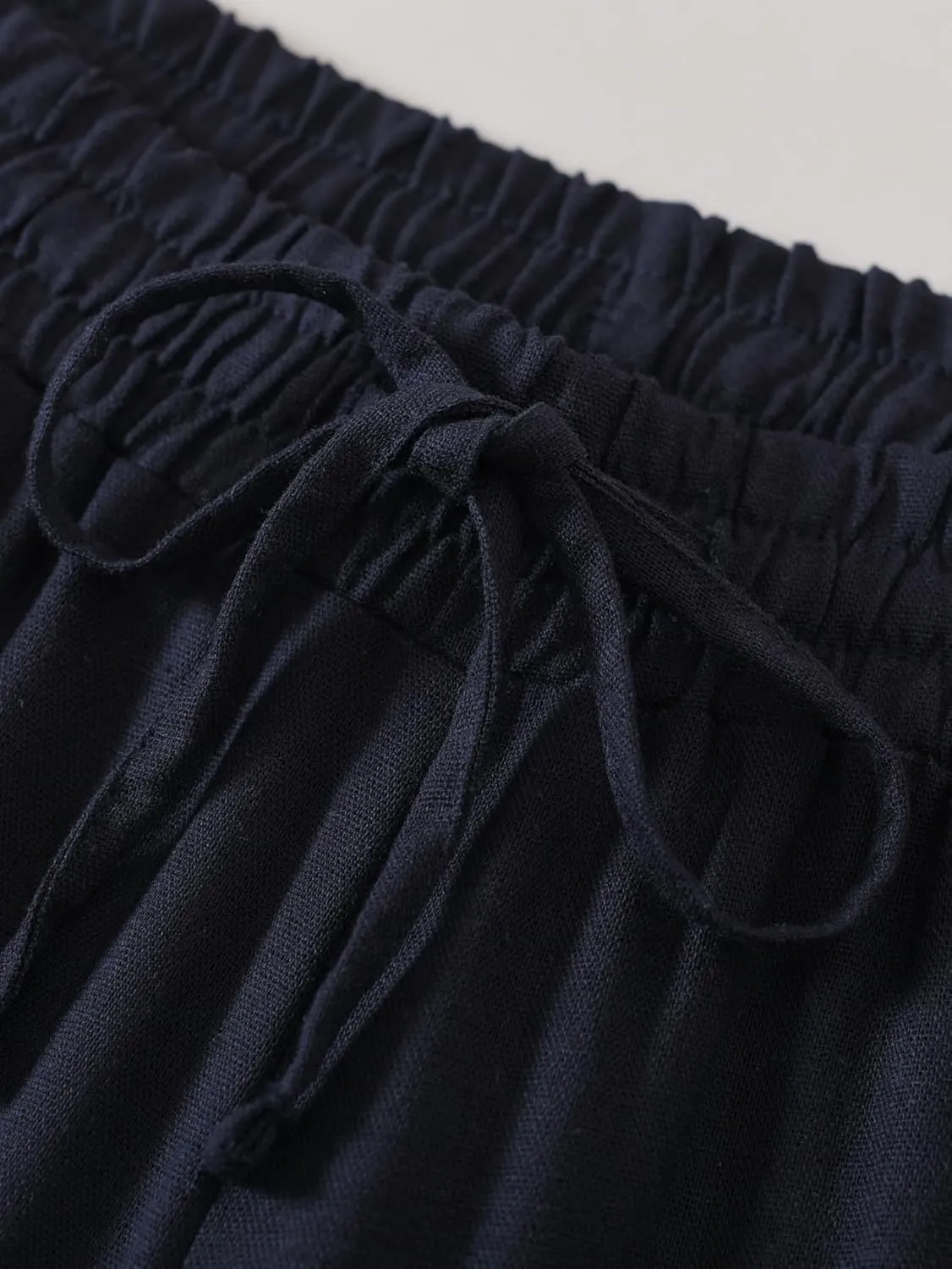 Weintee Women's Tall Linen Pants Long 34 Inch Inseam Wide Leg