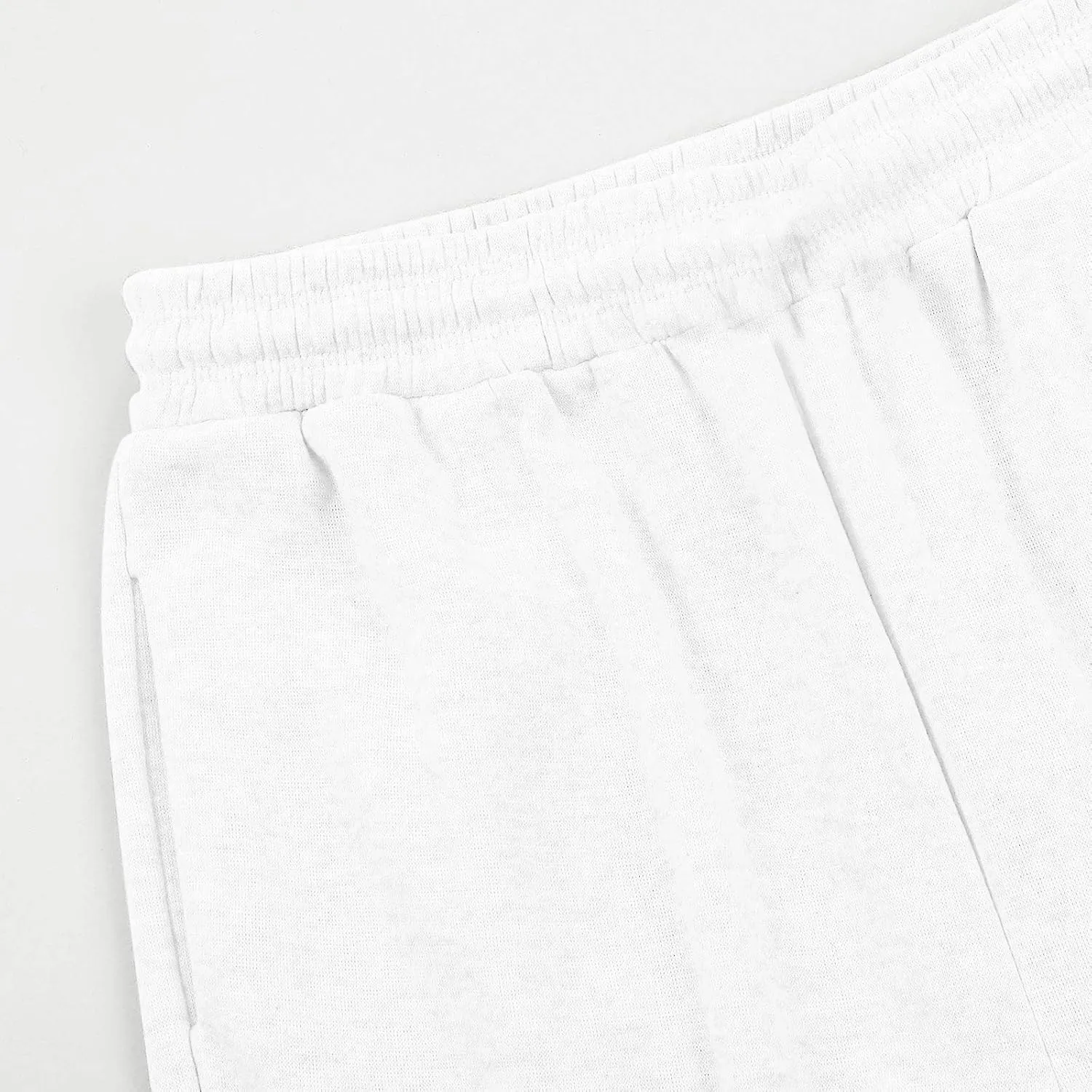 Women's Cotton Linen Summer Floral Palazzo Lounge Pants Elastic Waisted Ankle Length Slim-Fit Trousers Travel