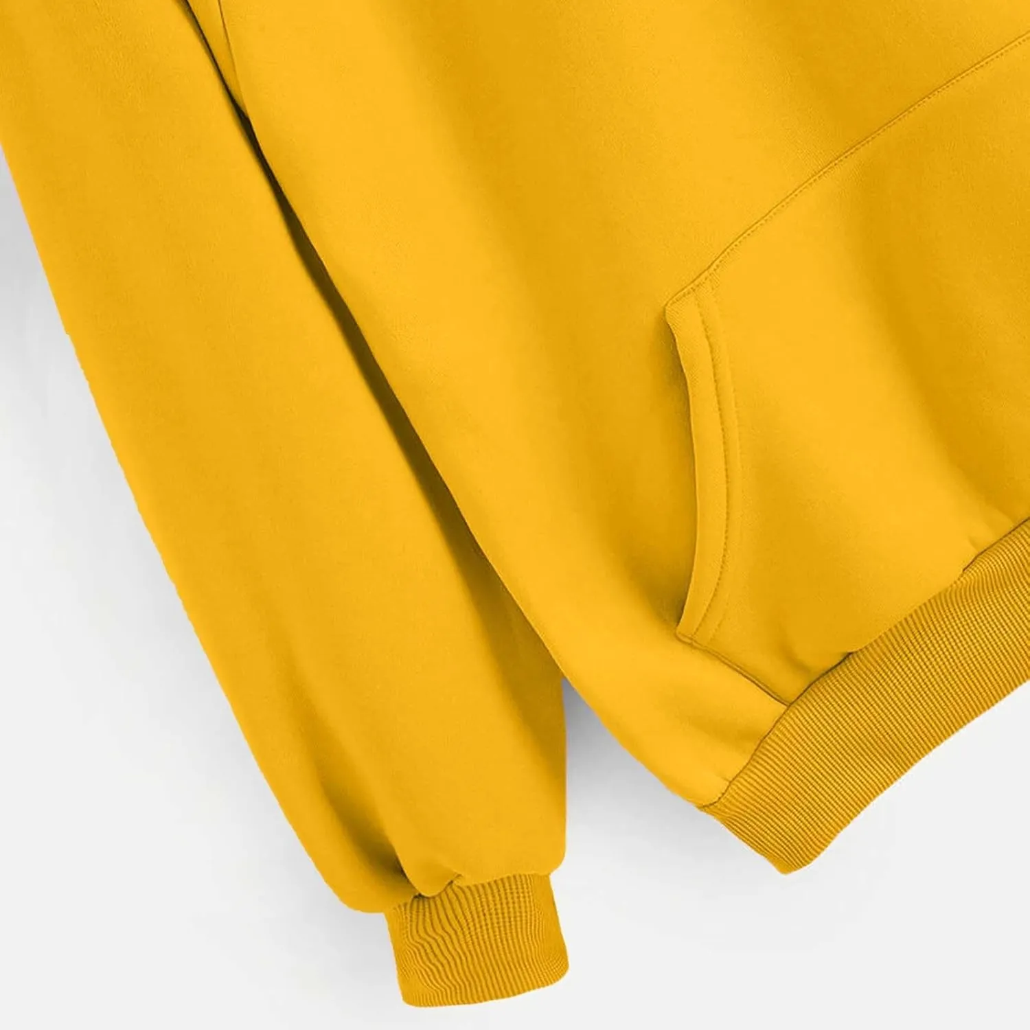 Women's Long Sleeve Fashion Hoodies Casual Oversized Loose Drawstring Pullover Crew Neck Long Sleeve Top with Pockets