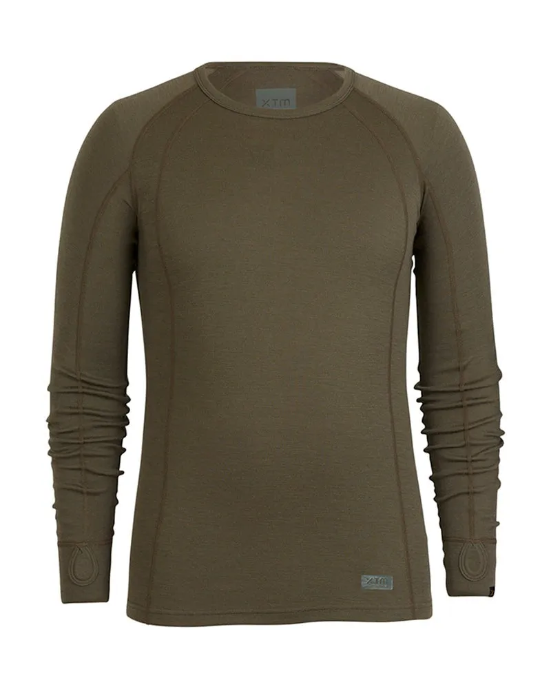 XTM Siberia Merino Wool Mens Plus Size Thermal Top Kalamata XL-3XL